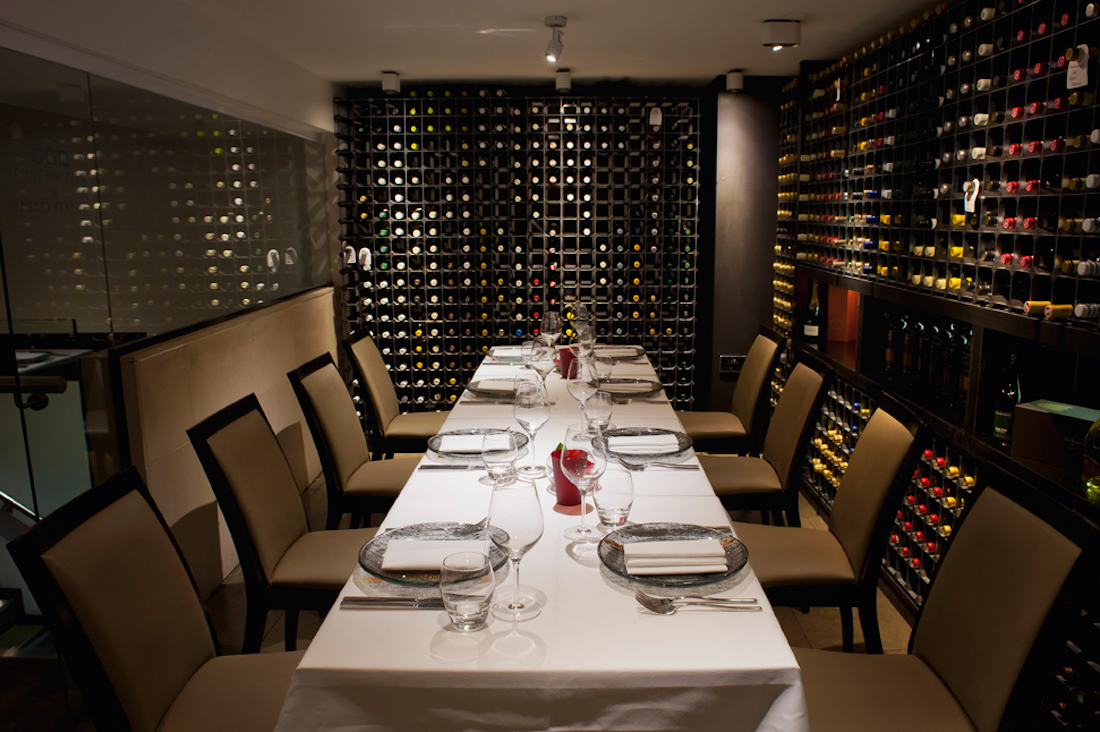 Benares Private Dining Room in Berkeley Square 