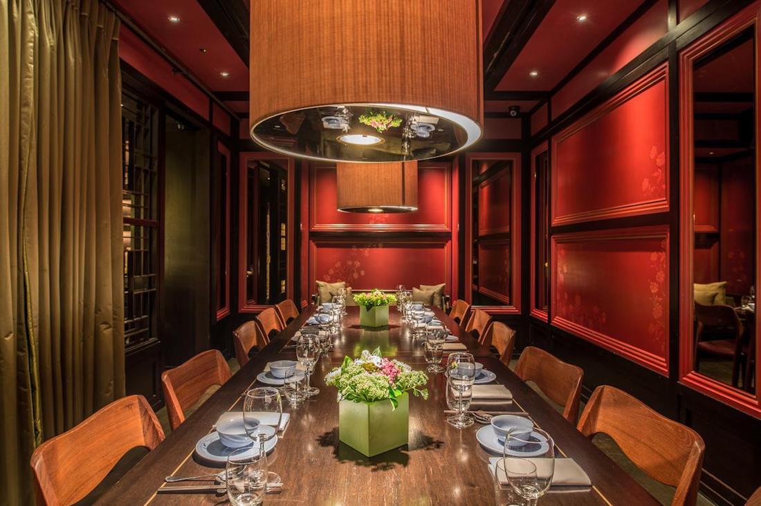 private dining room restaurant dubai