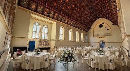 Le Gothique Private Dining Hall Set Up