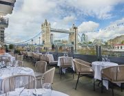 Le Pont de la Tour Restaurant Terrace Image With Tower Bridge In Background