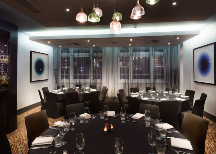Luxury Private Dining Rooms at Malmaison London