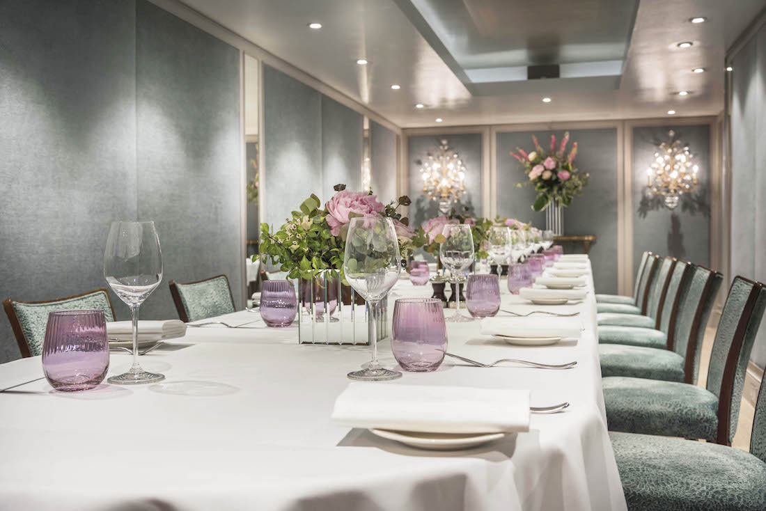 Private Dining Room at Outlaw's at The Capital - Basil Street, Knightsbridge, London, SW3 1AT 