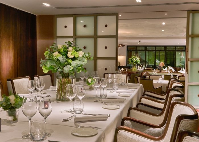 Private dining rooms at Sartoria restaurant - Mayfair W1