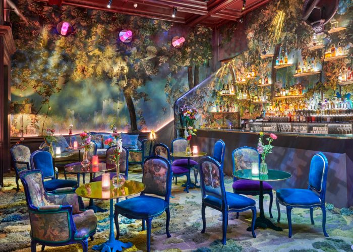 Sketch London  Quirky Restaurant With Pink Diner ForestThemed Bar   EggShaped Toilet Pods