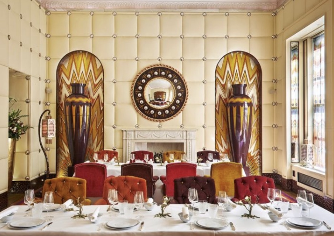 Private dining at sketch restaurant Mayfair London W1