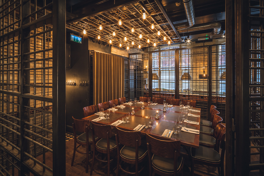 The Cage – Wright Brothers Soho Oyster House - New Image