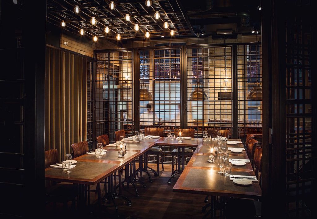 The Cage – Wright Brothers Soho Oyster House Private Dining Room Image 1