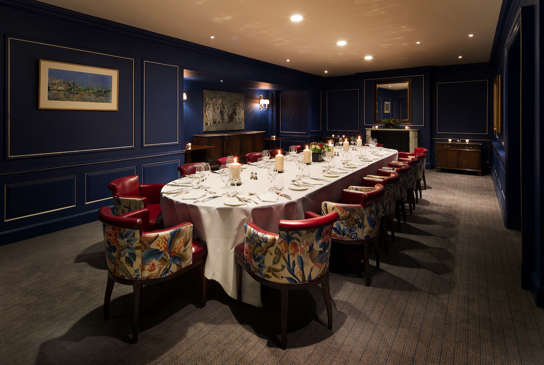 Luxury Private Dining Rooms at The Stafford London St. James's