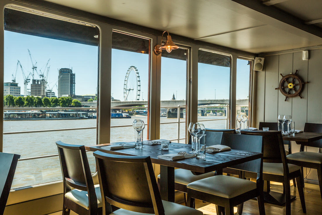 Private Dining Room At The Yacht, London West End