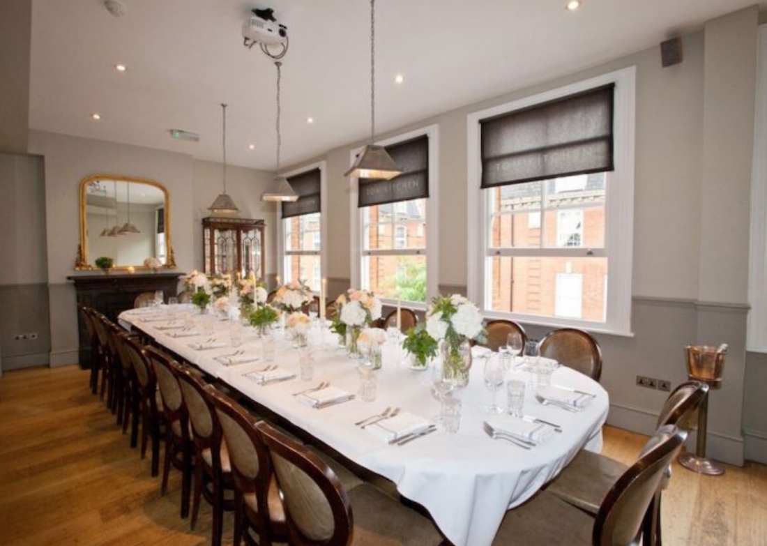 Luxury Private Dining Rooms At Toms Kitchen Chelsea