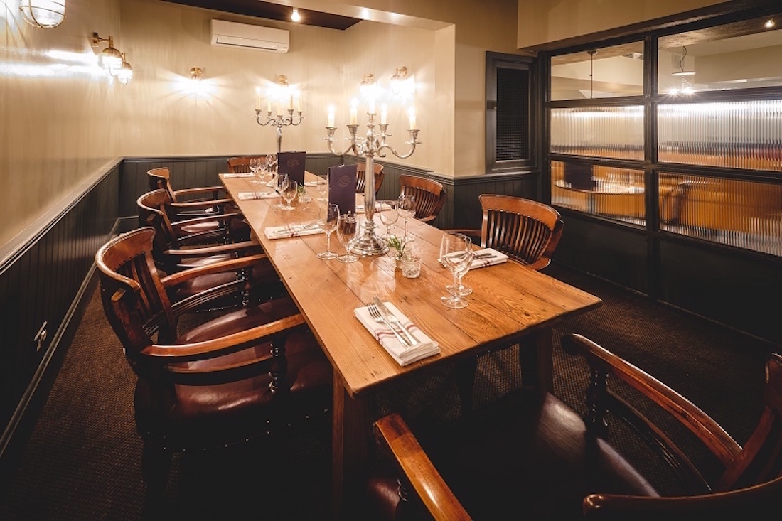 Private Dining Room at Bunghole Cellars, London West End