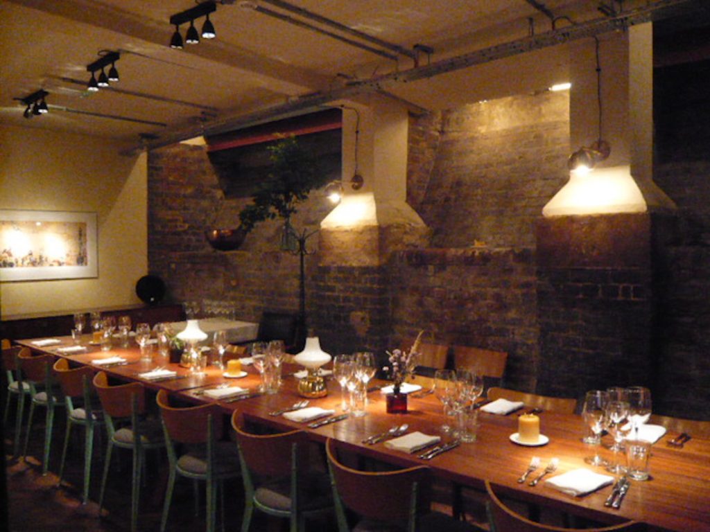 Private Dining Rooms In Shoreditch For Business Lunches