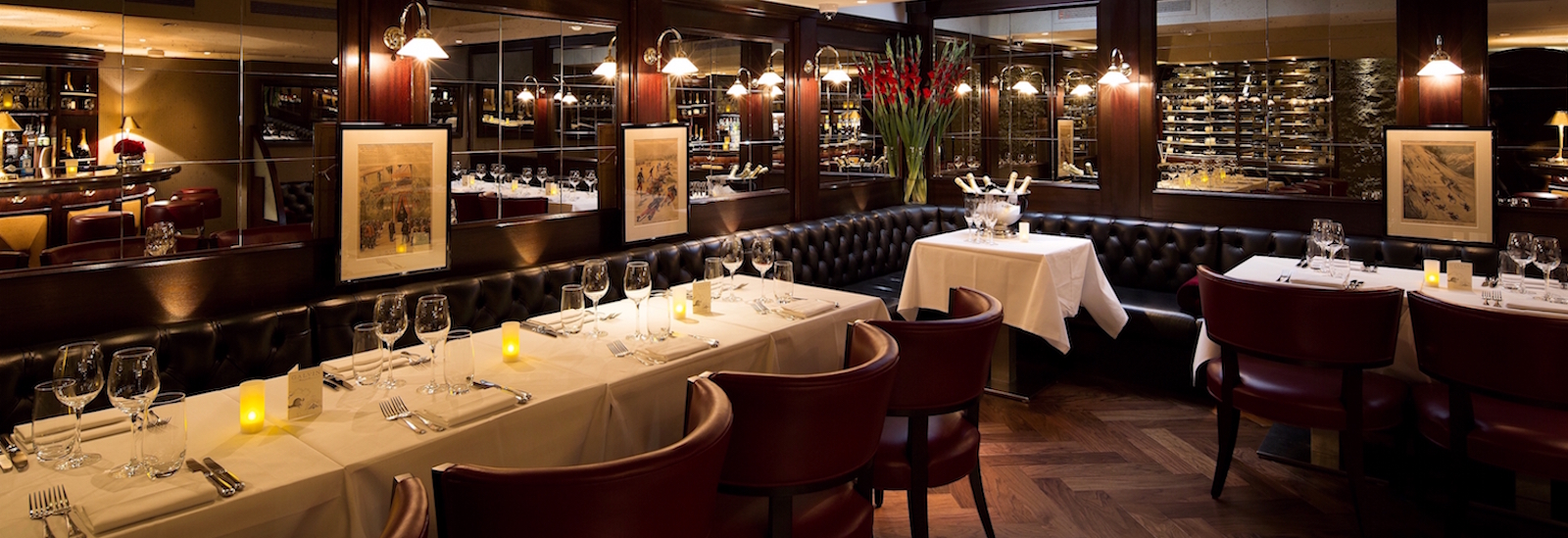 Interior of Galvin Bistrot de Luxe