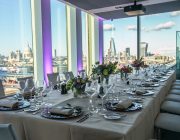 Sea Containers Events The Wren Private Dining Room With Panoramic City Background