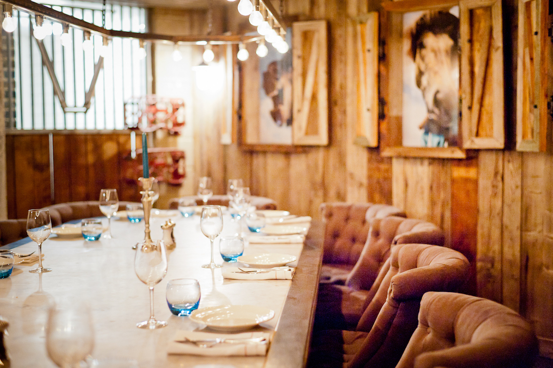 Private rooms at Riding House Café Fitzrovia London W1