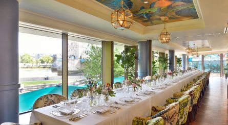 The Ivy Tower Bridge Private Dining Room Image The Tower Bridge View Room 1 445x245