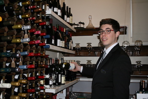 Davide Cavarzere Sommelier at Royal Thames Yacht Club