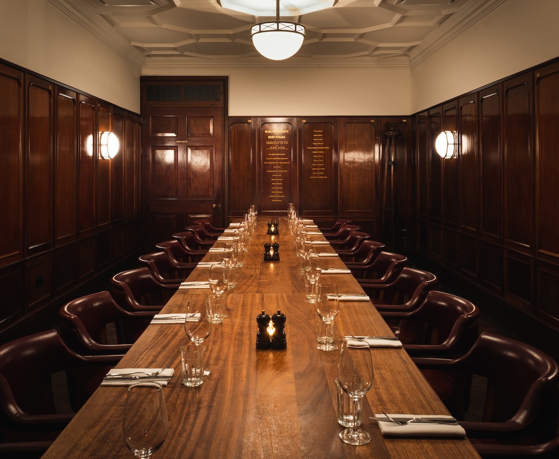 Hawksmoor Guildhall Private Dining in Basinghall St London