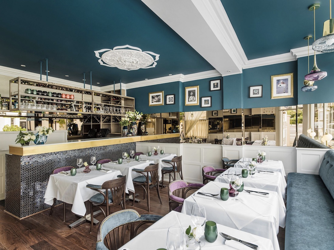Private Dining Room At Chakra Restaurant Kensington W8