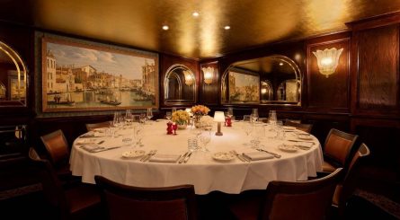 The Canaletto Room At Harrys Dolce Vita Set Table Image