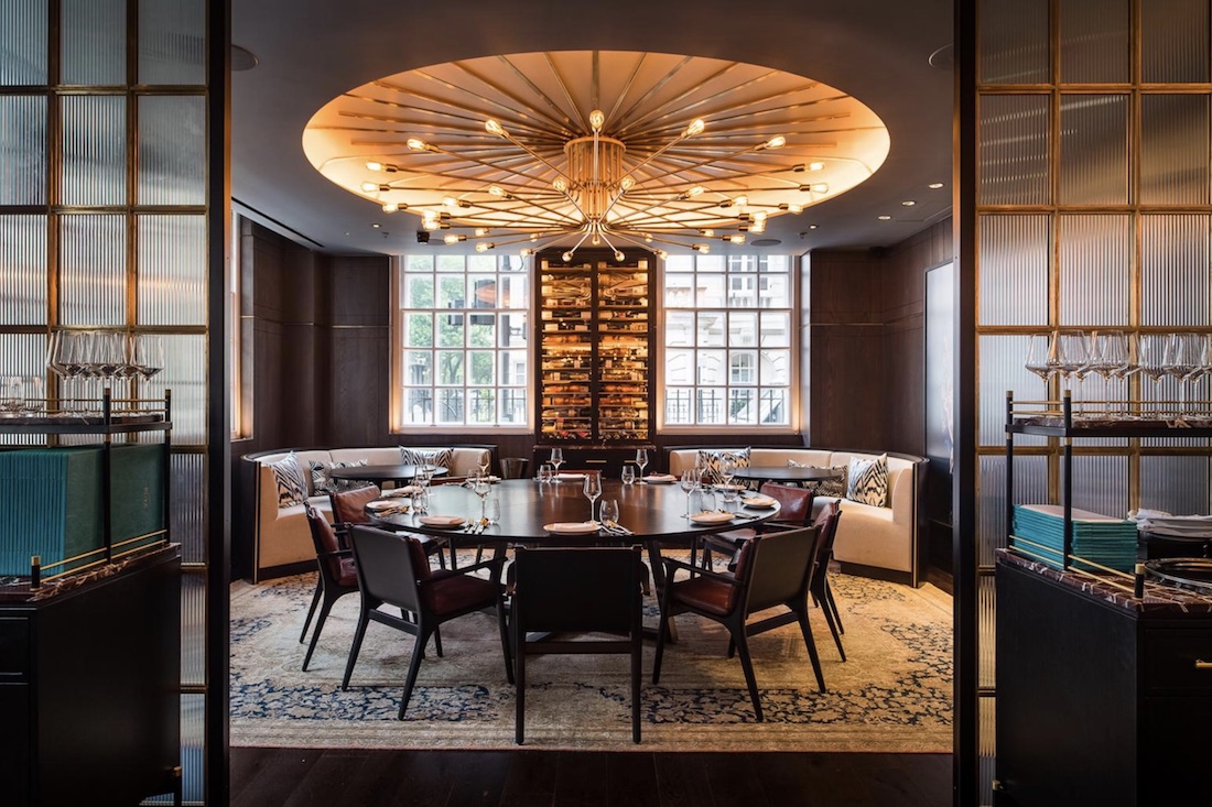 luxury private dining room