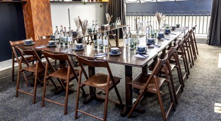 Henri Private Dining Room Image U Shape Table Setting