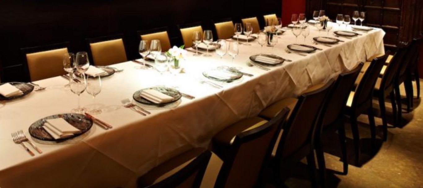 Private Dining Room At Benares Indian Restaurant In London