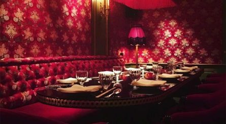 Park Chinois Club Chinois Red Room Image 1