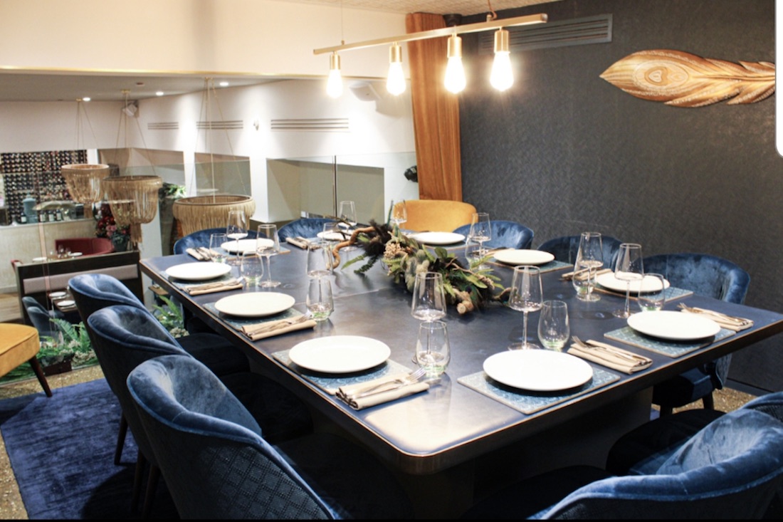 Private Dining Room At Kahani Restaurant London Sw1