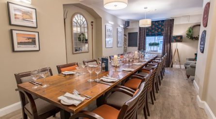 Howies Restaurant Aberdeen Private Dining Room Image The Game Garden Room 1