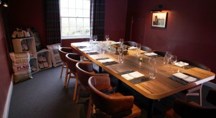 Galvin Green Man Chelmsford Private Dining Room Image Table Set For 10 Guests