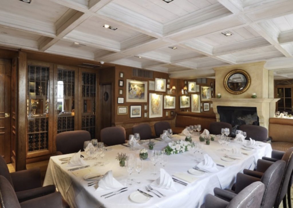 The First Floor Private Dining Room At Clos Maggiore