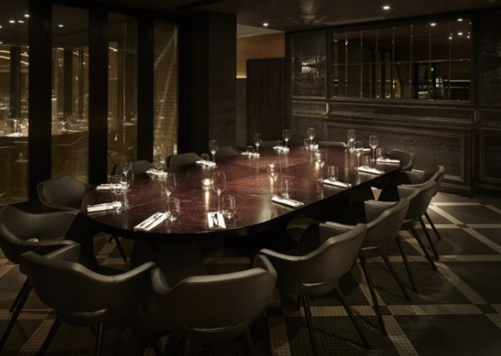 Private Dining Room At Aqua London Regent Street 1