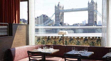 Tavolino Private Dining Image 2 Tower Bridge In Background 445x245