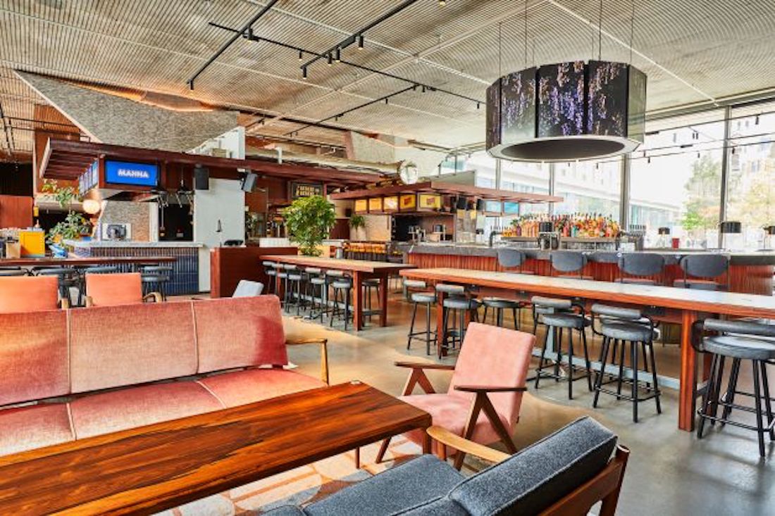 Private dining event spaces at Arcade Food Hall London WC1