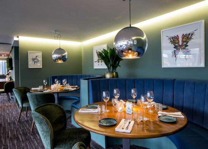 Private dining room at Barbican Brasserie - London City EC2