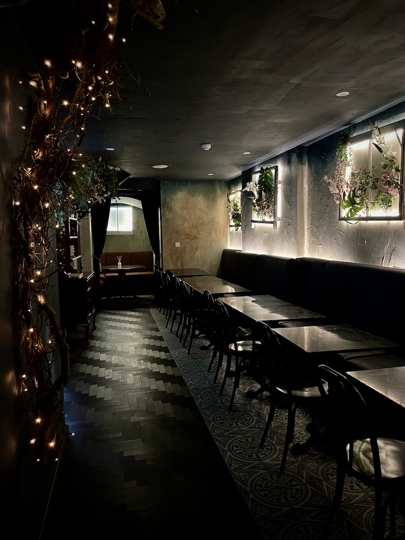 Private dining rooms at Frame Restaurant Notting Hill W2