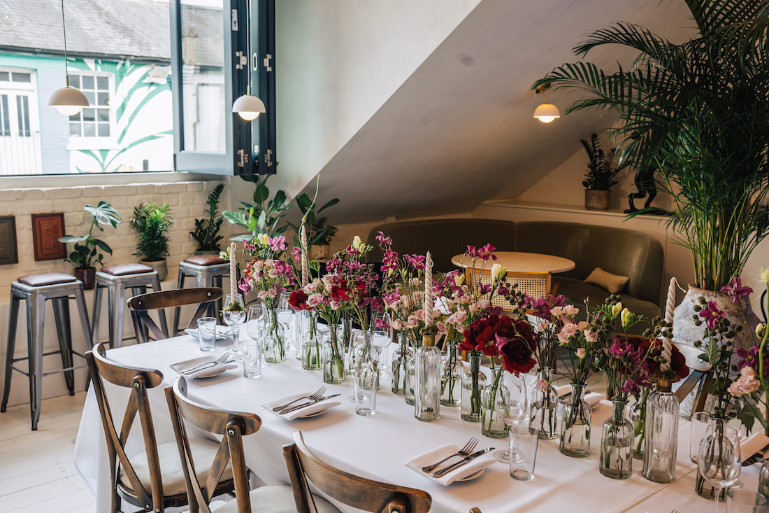 Private dining at LULA Restaurant Queen’s Park London
