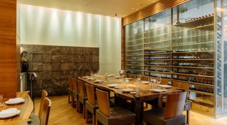ROKA Canary Wharf Private Dining Image Chefs Table 445x245