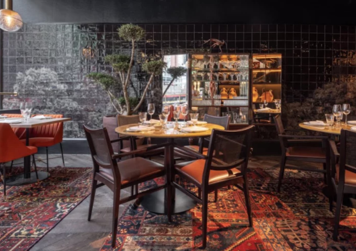 Private dining room for the Arros Spanish restaurant in London