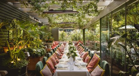 Ivy Chelsea Garden – The Glasshouse Private Dining Room Image1