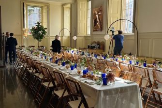 Ochre Private Dining Room Image Long Table