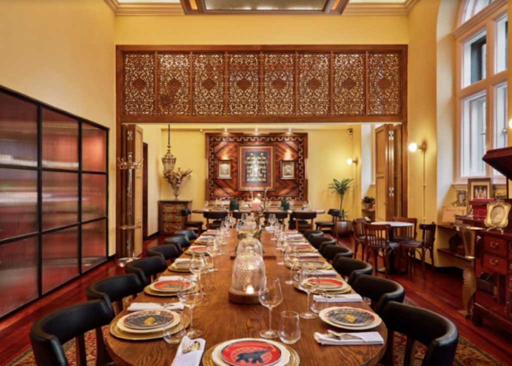 Mem Saab 1 Private Dining Room At Colonel Saab Holborn