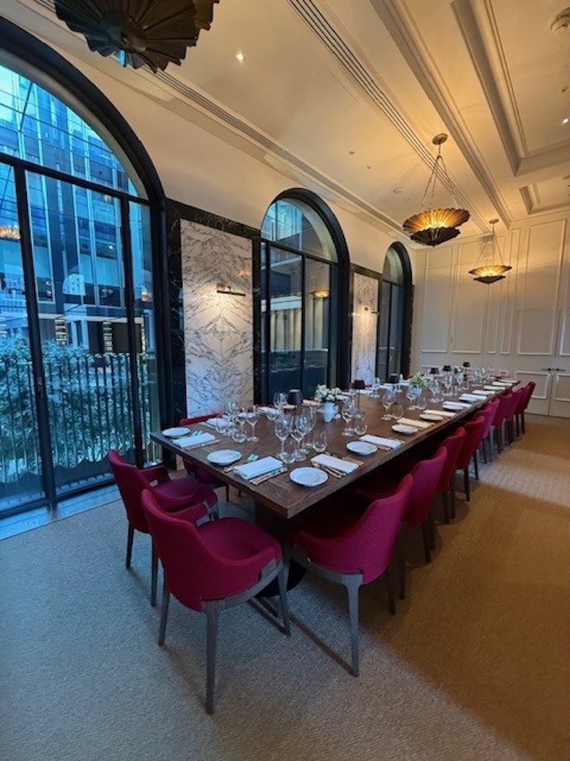 Private dining room at Campanelle restaurant Private dining room at Campanelle restaurant